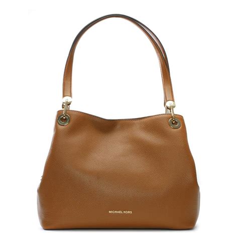 Michael Kors Raven Large Leather Shoulder Bag 